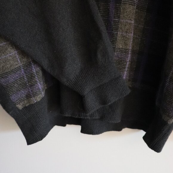 Clan Douglas Cashmere+Wool XL Scotland Plaid Tartan Knit Pullover Crew Sweater - Picture 7 of 11